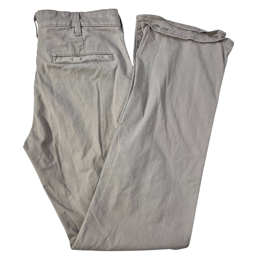BKE Denim Jake Chino Pants Mens 30L Khaki Tan Cotton Stretch Workwear Minimalist